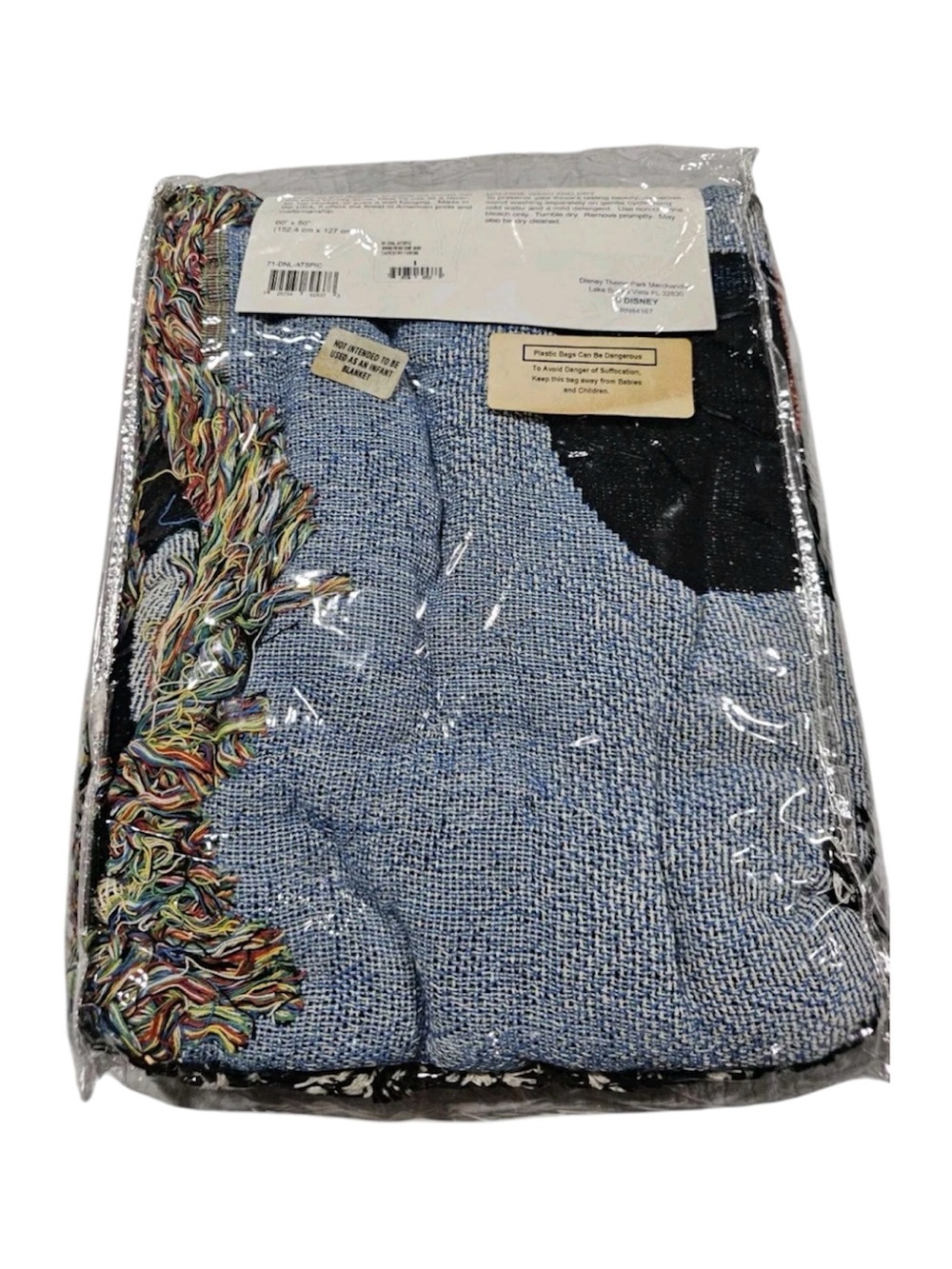 TAPESTRY WOVEN THROW - Picture 2 of 2